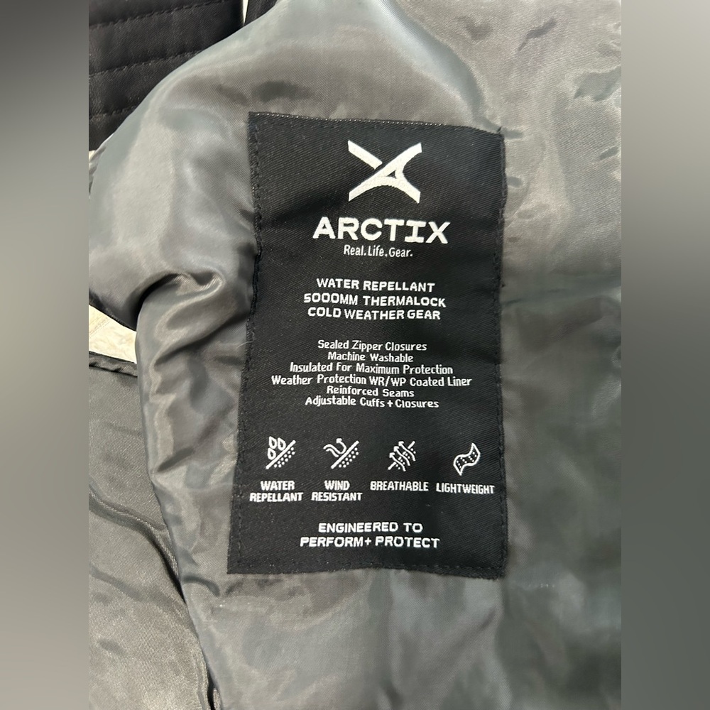 NWT Arctix Black Snow Bib Overalls - Picture 15 of 15